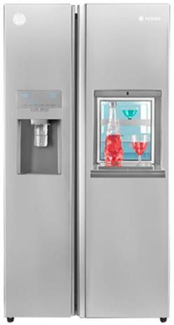 یخچال و فریزر ساید بای ساید اسنوا مدل s8 2350ss