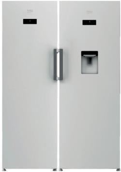 یخچال و فریزر دو قلو بکو مدل rsne415e23dw 320e23w