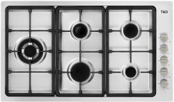 اجاق گاز صفحه ای استیل تی اند دی مدل td139e