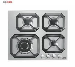 اجاق گاز صفحه ای استیل لوفرا مدل hls6g0 gc102