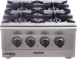 اجاق گاز صنعتی 4 شعله رومیزی مطبخ آرا مدل b02