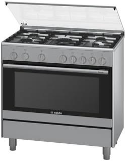 اجاق گاز مبله 5 شعله استیل بوش مدل hsg736257i
