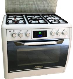 اجاق گاز بدون فر هافنبرگ محدبh 980