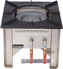 اجاق پلوپز صنعتی 2 ردیفه مطبخ آرا مدل b05