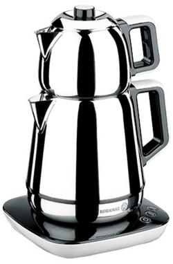 چای ساز کرکماز مدل demix کد 354 به همراه ست 3 عددی اردورخوری