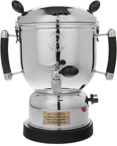 سماور برقی آپولون مدل دولوکس هیدرولیک 1000 وات حجم 5 لیتر