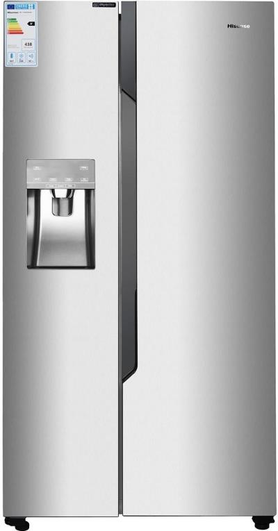 یخچال فریزر ساید بای ساید هایسنس مدل RC71WS4SA