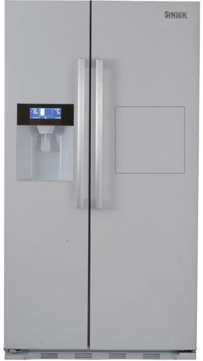 یخچال و فریزر سایدبایساید سینجر مدل HC 666WES