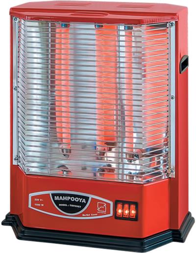 بخاری برقی با المنت سرامیکی مه پویا مدل TOYOSET