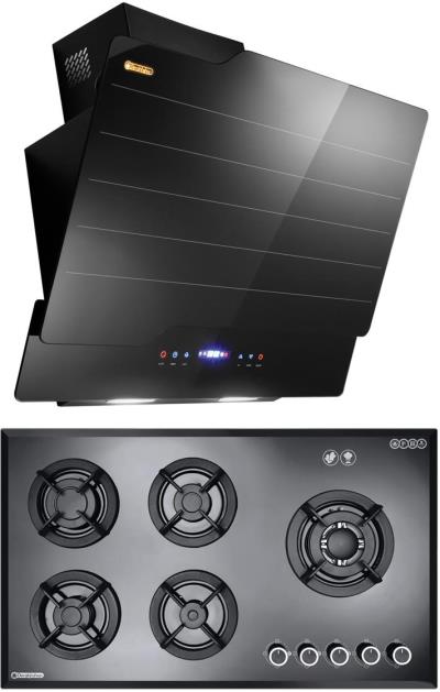 هود و اجاق گاز صفحه ای درخشان مدل نوت G602