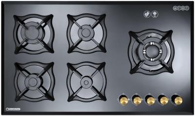 اجاق گاز صفحه ای شیشه ای درخشان مدل G616