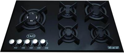 اجاق گاز صفحه ای شیشه ای تی اند دی مدل TD137