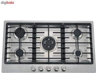 اجاق گاز صفحه ای استیل تی اند دی مدل TD136E