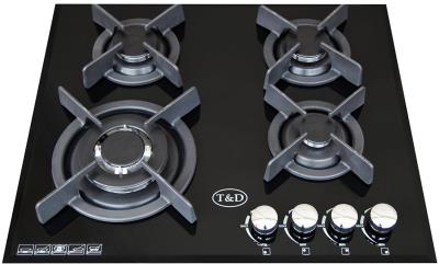 اجاق گاز صفحه ای شیشه ای تی اند دی مدل TD115I