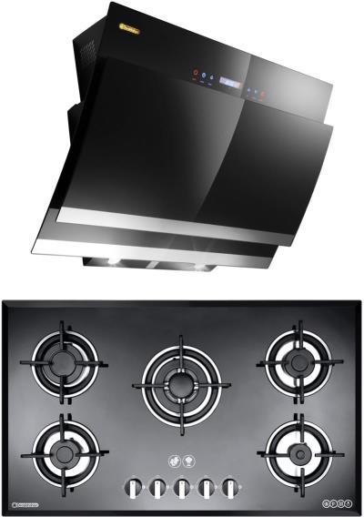 هود و اجاق گاز صفحه ای درخشان مدل آپریل G603