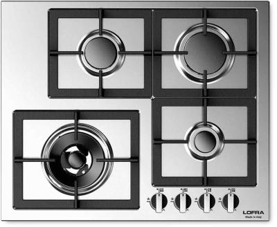 اجاق گاز صفحه ای استیل لوفرا مدل URANO60 104