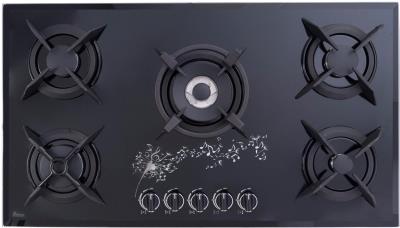 اجاق گاز صفحه ای بیمکث مدل MG1158 شیشه ای ملودی