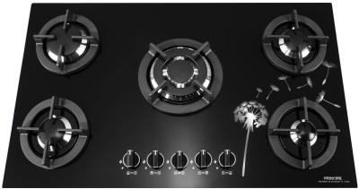 اجاق گاز صفحه ای شیشه ای پرنسیپ مدل GHM532