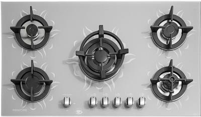 اجاق گاز صفحه ای شیشه ای پرنسیپ مدل TF531ST