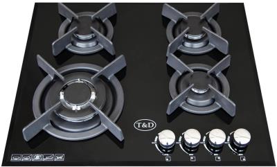 اجاق گاز صفحه ای شیشه ای تی اند دی مدل TD115