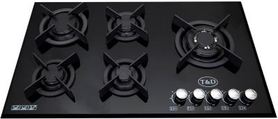 اجاق گاز صفحه ای شیشه ای تی اند دی مدل TD105
