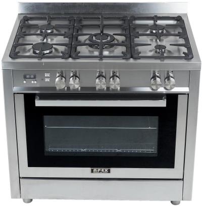 اجاق گاز اپکس مدل پنج شعله