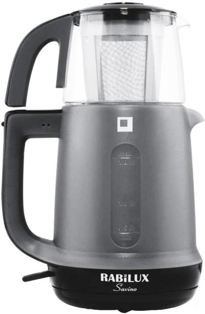 چای ساز دم آور رابیلوکس مدل SAVINO کد 111408 به همراه قیچی آشپزخانه چند منظوره کینگ