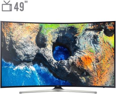 تلویزیون ال ای دی هوشمند خمیده سامسونگ مدل 49MU7985 سایز 49 اینچ