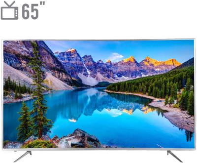 تلویزیون ال ای دی هوشمند خمیده هیوندای مدل HLED65CR8691 سایز 65 اینچ
