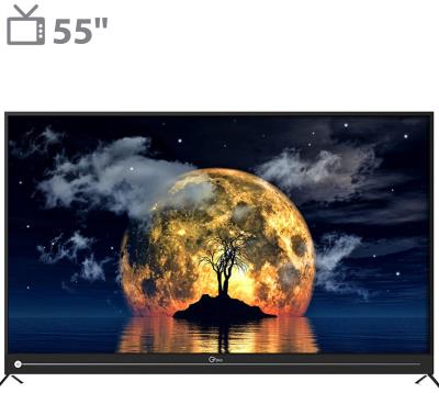 تلویزیون ال ای دی هوشمند جی پلاس مدل GTV 55JU812N سایز 55 اینچ