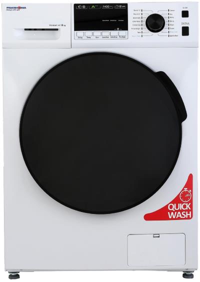 ماشین لباسشویی پاکشوما مدل TFU 83401 ظرفیت 8 کیلوگرم