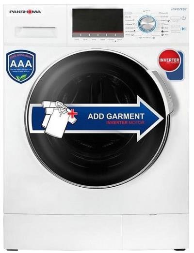 ماشین لباسشویی پاکشوما مدل WFI 93429 ظرفیت 9 کیلوگرم