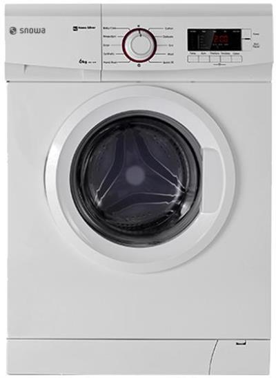 ماشین لباسشویی اسنوا مدل SWD 164W ظرفیت 6 کیلوگرم