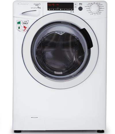 ماشین لباسشویی کندی مدل GVP 128 با ظرفیت 8 کیلوگرم