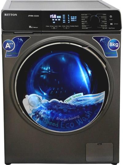 ماشین لباسشویی ریتون مدل JW80 1222 با ظرفیت 8 کیلوگرم