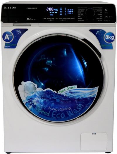 ماشین لباسشویی ریتون مدل JW80 1222W ظرفیت 8 کیلوگرم