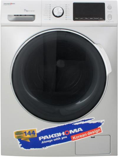 ماشین لباسشویی پاکشوما مدل WFI 70413 ظرفیت 7 کیلوگرم