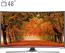 تلویزیون ال ای دی هوشمند خمیده سامسونگ مدل 48JC6960 سایز 48 اینچ